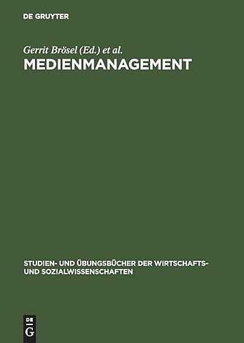 Medienmanagement – Aufgaben und Lösungen