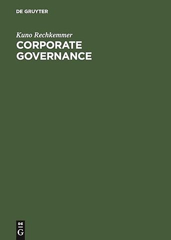 Corporate Governance – Informations– und Früherkennungssystem