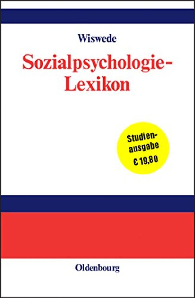 Sozialpsychologie–Lexikon