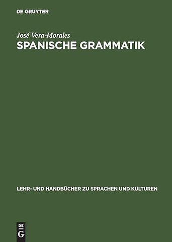 Spanische Grammatik