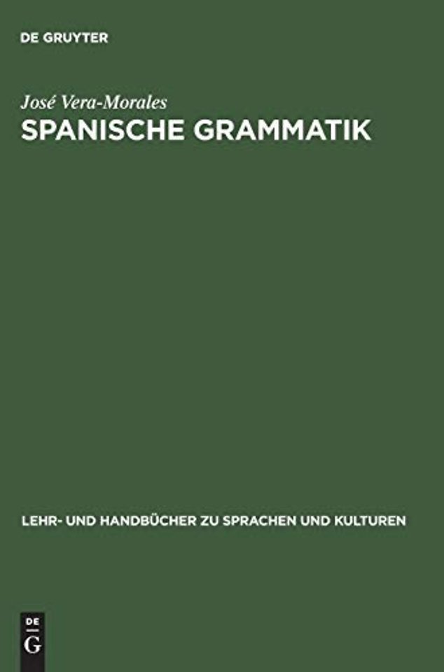 Spanische Grammatik