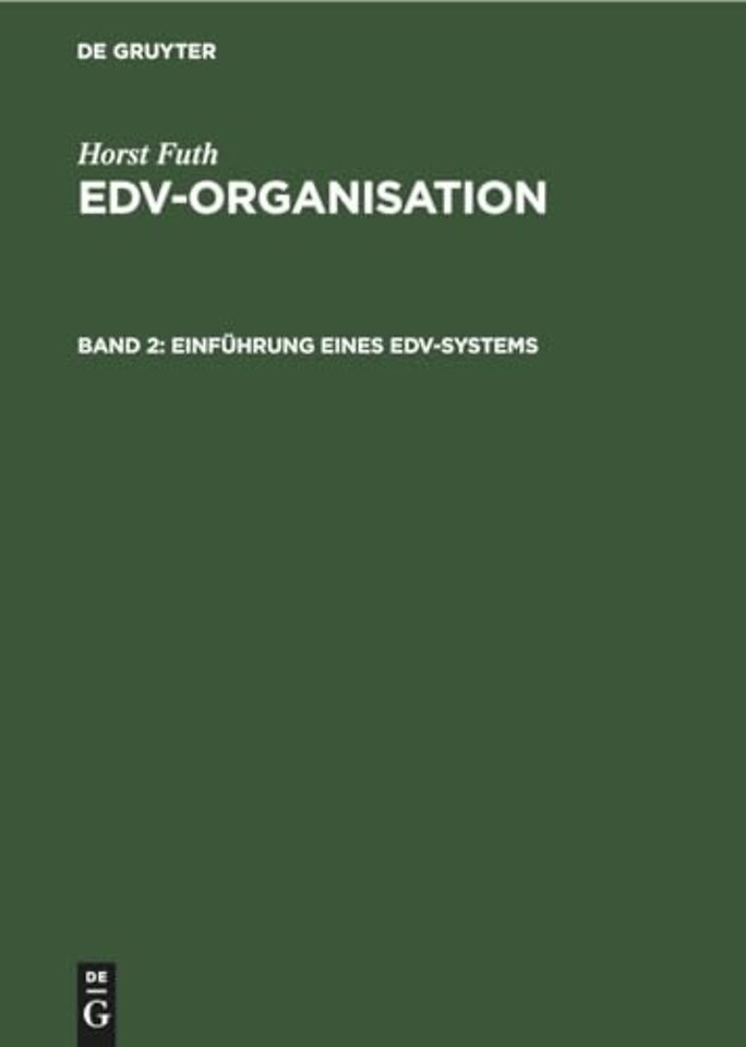 Einführung eines EDV–Systems