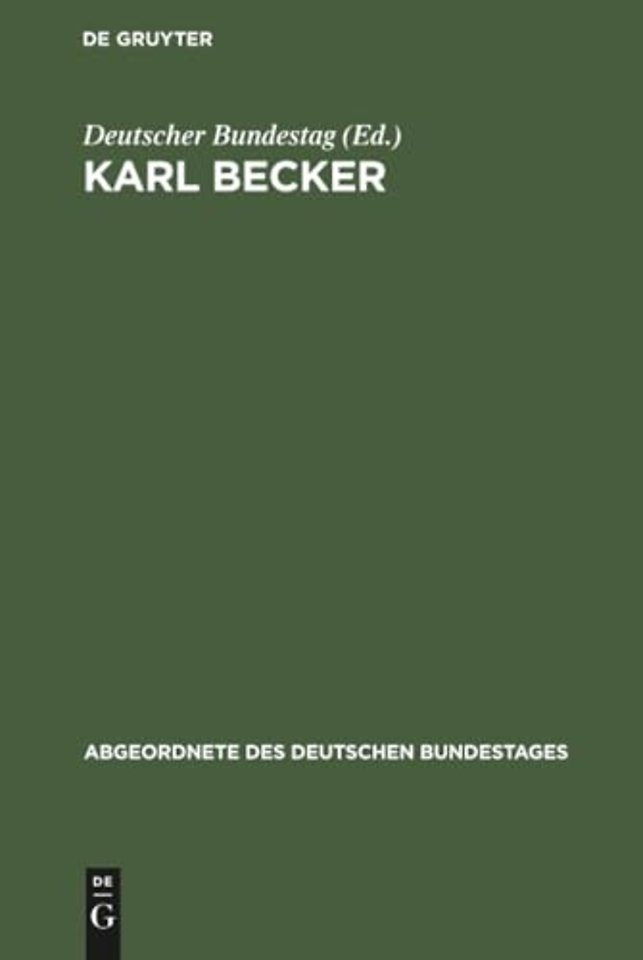 Karl Becker