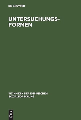 Untersuchungsformen