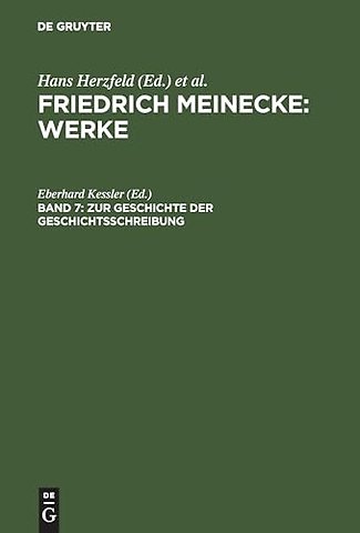 Zur Geschichte der Geschichtsschreibung