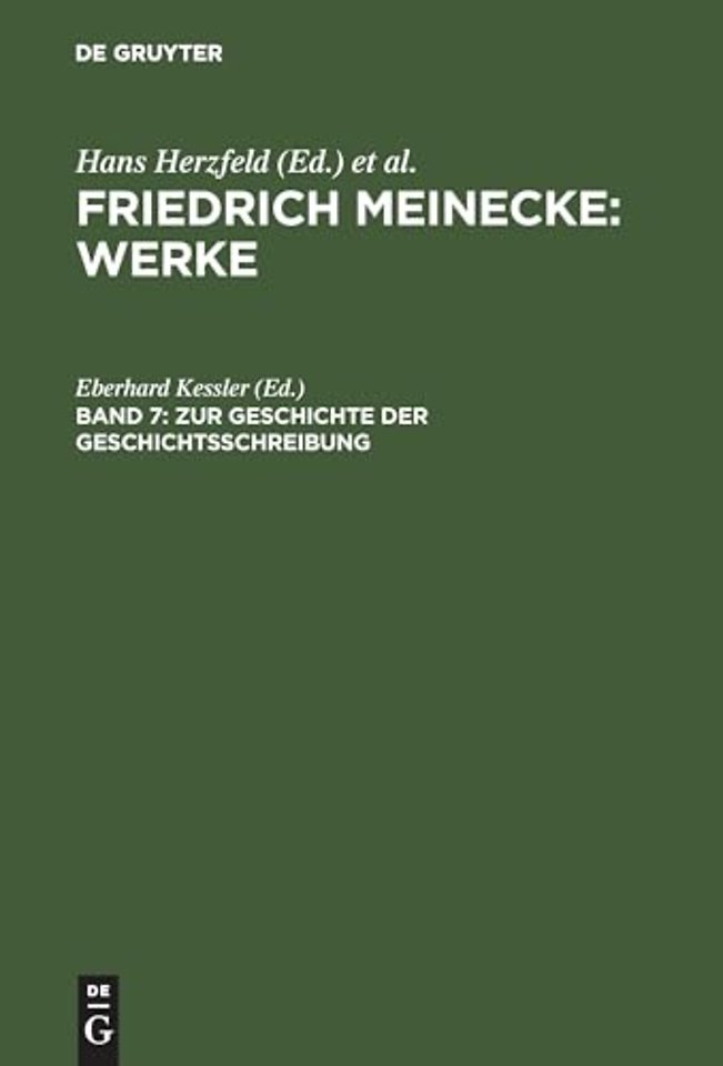 Zur Geschichte der Geschichtsschreibung