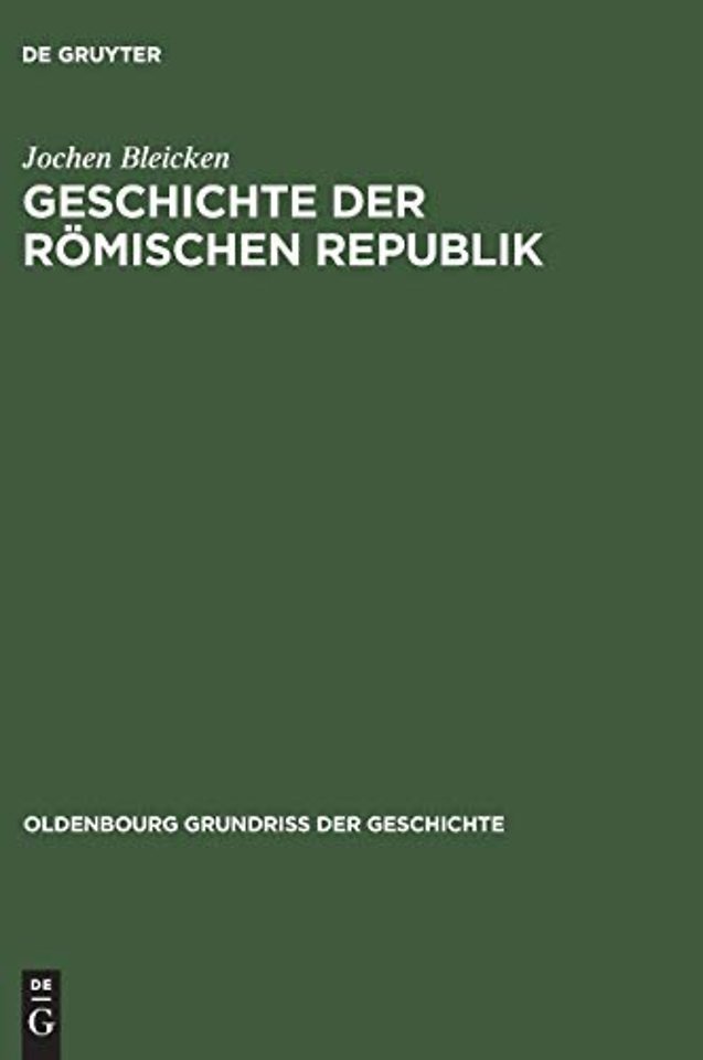 Geschichte der römischen Republik