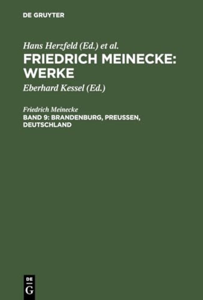 Brandenburg, Preuβen, Deutschland – Kleine Schriften zur Geschichte und Politik