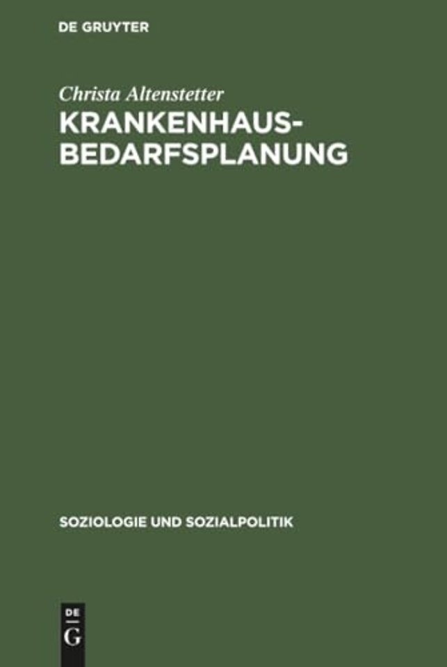 Krankenhausbedarfsplanung – Was brachte sie wirklich?