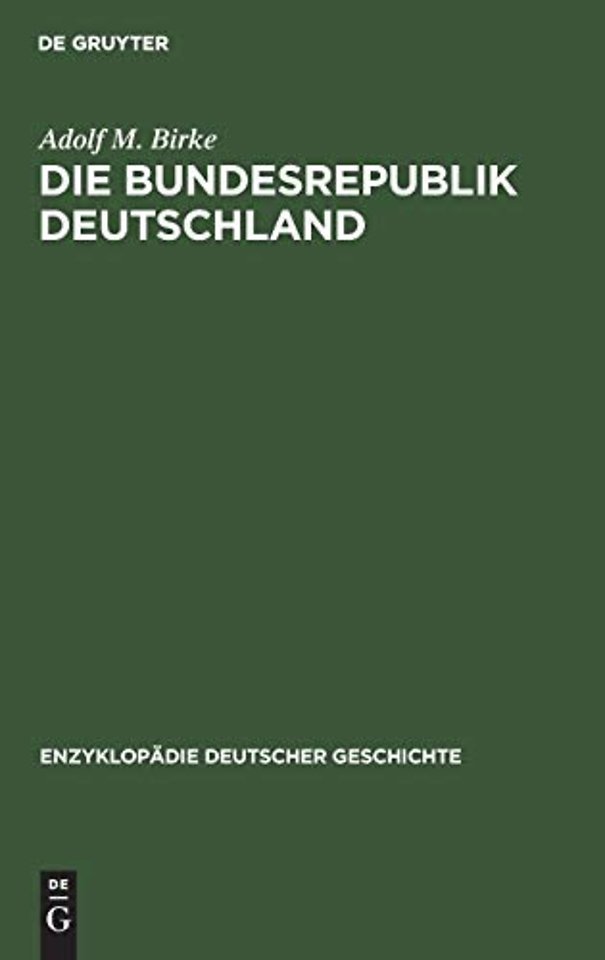 Die Bundesrepublik Deutschland – Verfassung, Parlament und Parteien