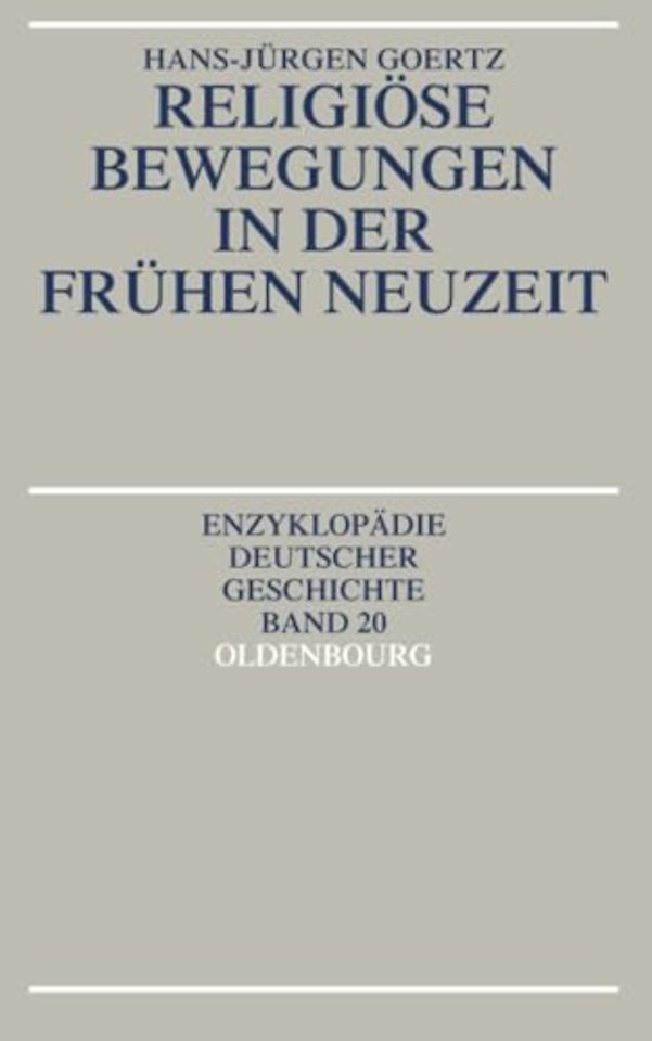 Religiöse Bewegungen in der Frühen Neuzeit