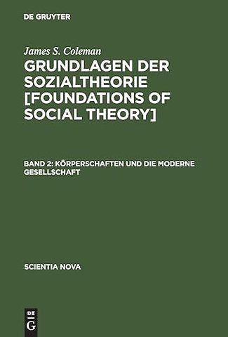 Körperschaften und die moderne Gesellschaft