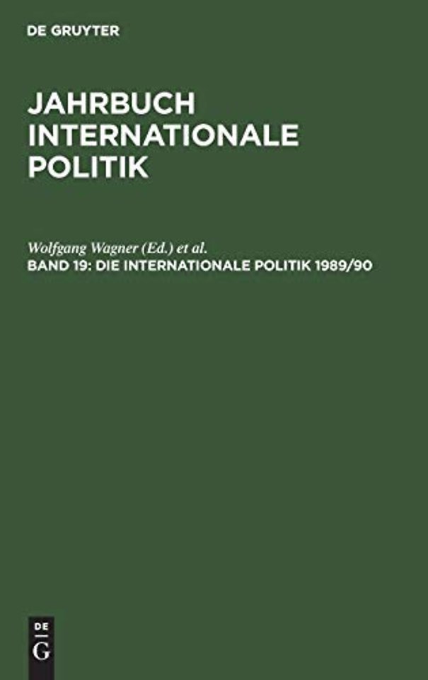 Die Internationale Politik 1989/90 – Studienausgabe