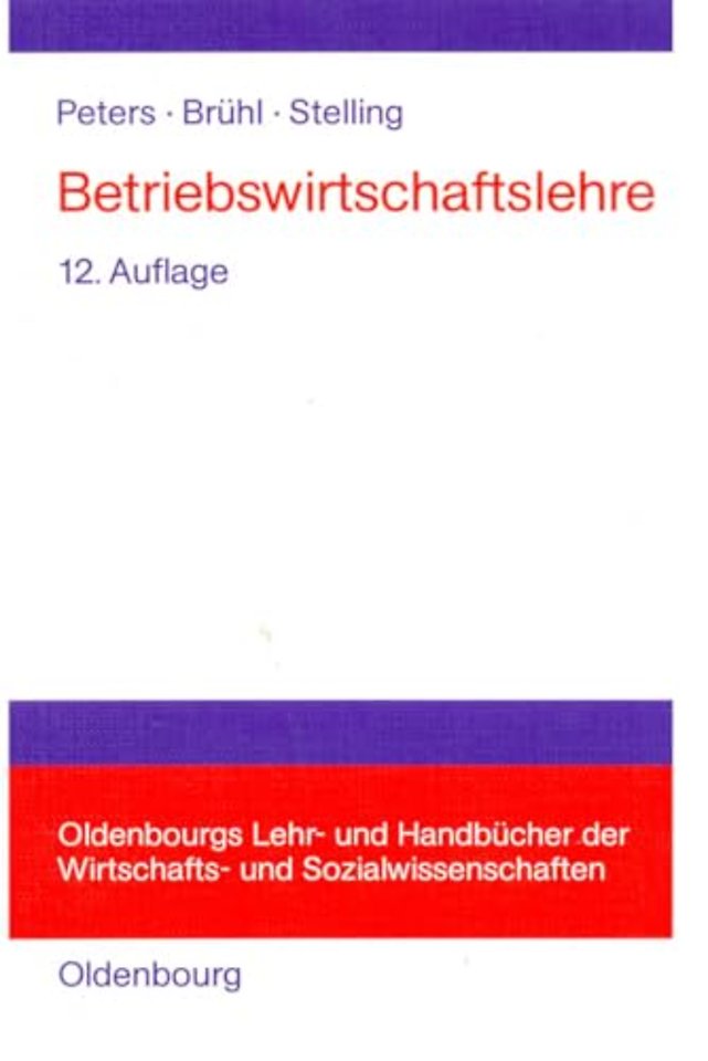 Betriebswirtschaftslehre – Einführung