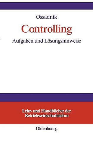 Controlling – Aufgaben und Lösungshinweise