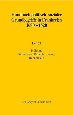 Politique. République, Républicanisme, Républicain