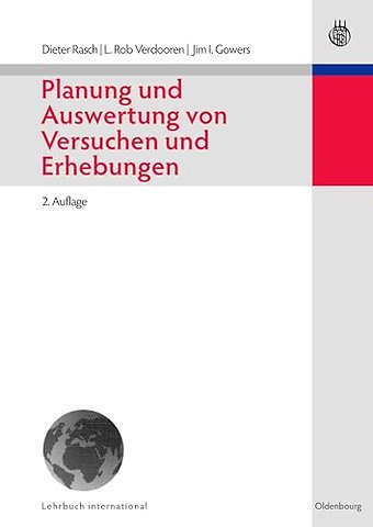 Planung Und Auswertung Von Versuchen Und Erhebungen