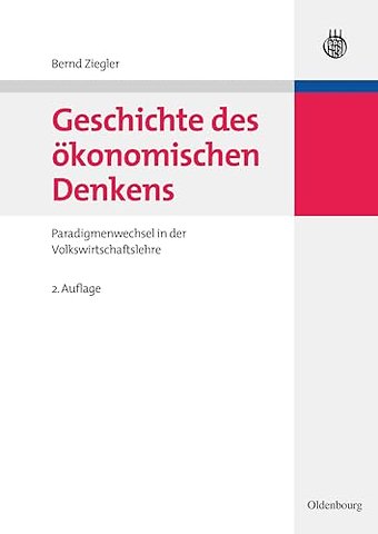Geschichte des ökonomischen Denkens – Paradigmenwechsel in der Volkswirtschaftslehre