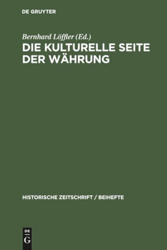 Die Kulturelle Seite Der Wahrung