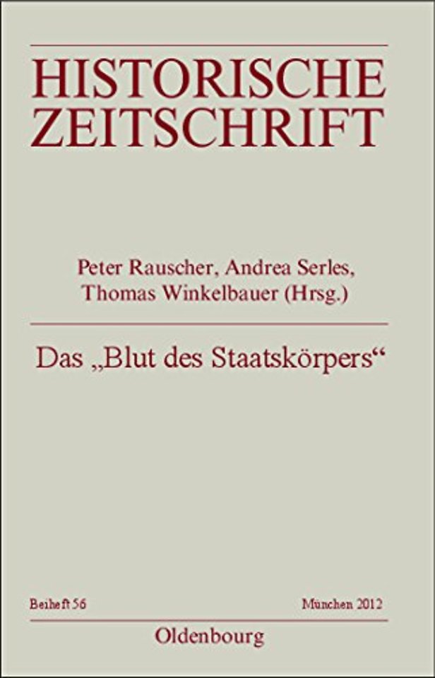 Das "Blut des Staatskörpers" – Forschungen zur Finanzgeschichte der Frühen Neuzeit