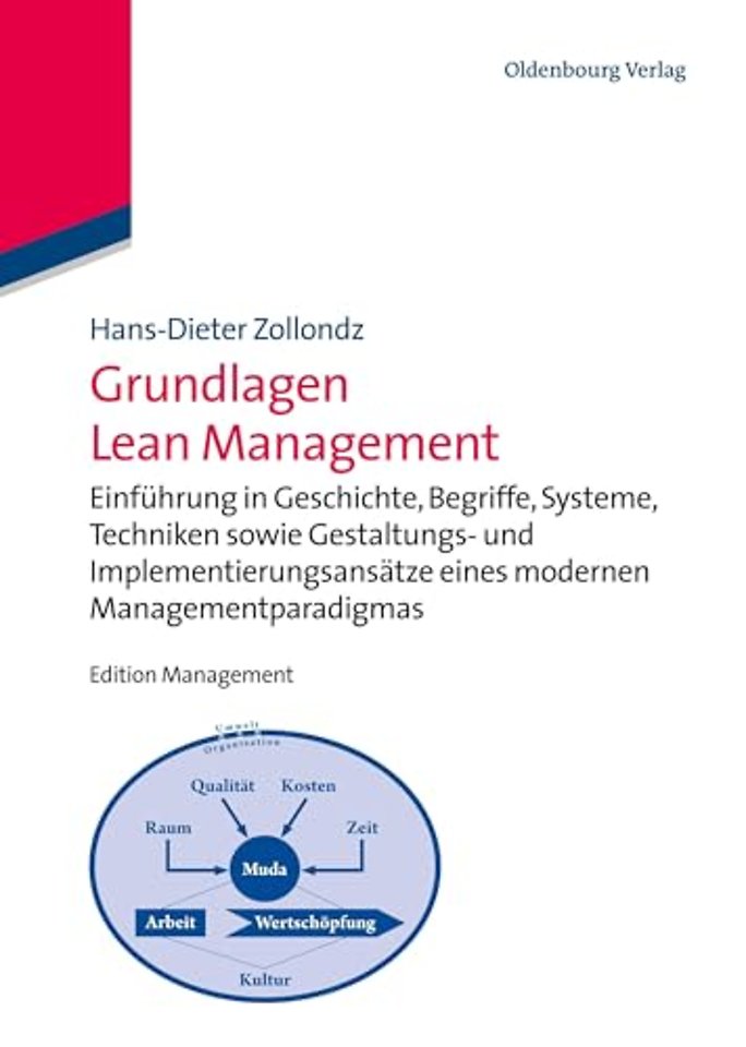 Grundlagen Lean Management – Einführung in Geschichte, Begriffe, Systeme, Techniken sowie Gestaltungs– und Implementierungsansätze eines mod