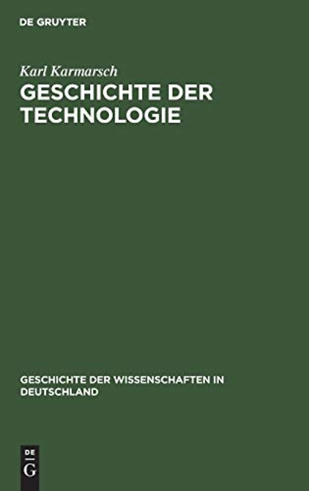 Geschichte Der Technologie