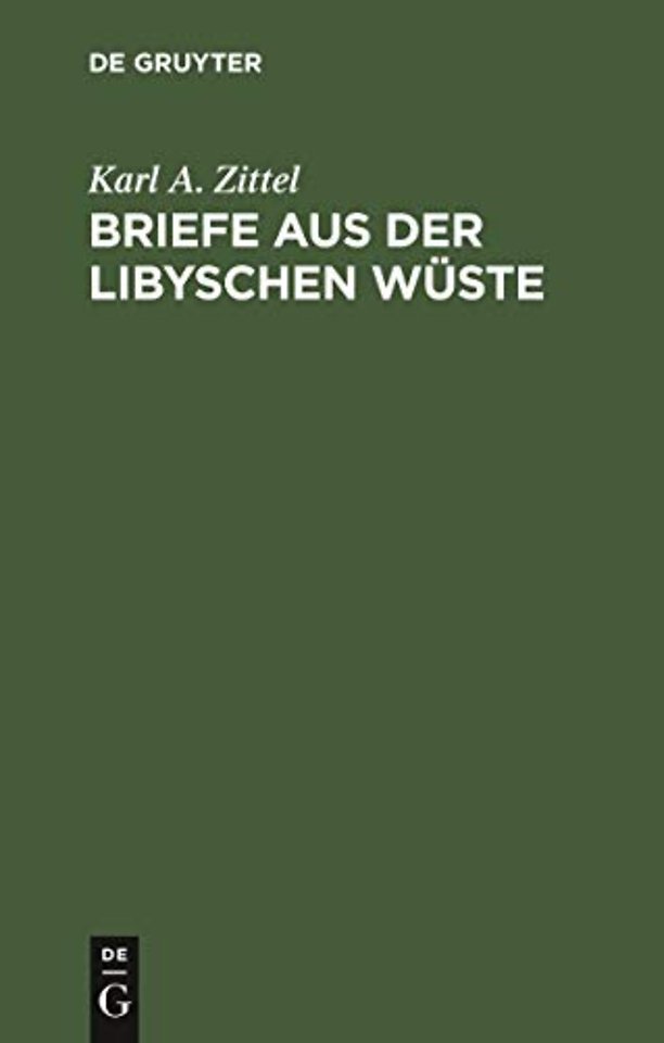 Briefe Aus Der Libyschen Wuste