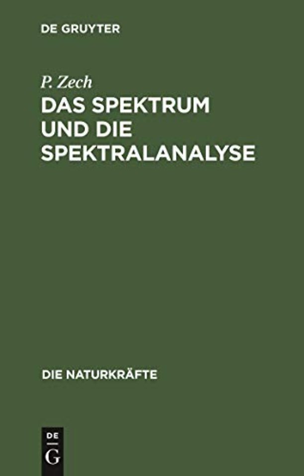 Das Spektrum und die Spektralanalyse