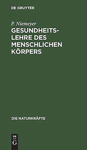 Gesundheitslehre des menschlichen Körpers