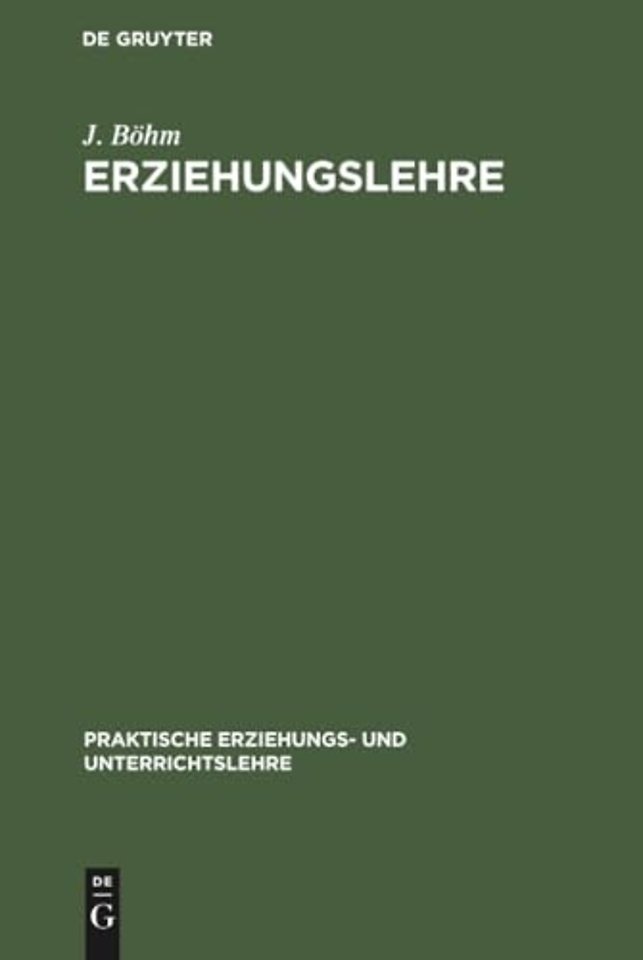 Erziehungslehre