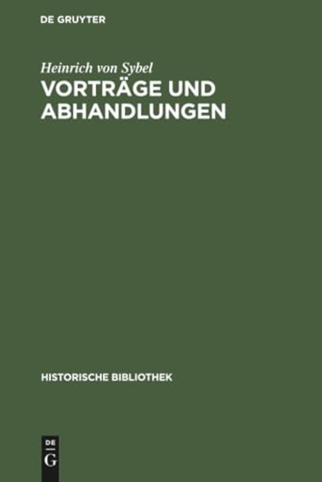 Vorträge und Abhandlungen