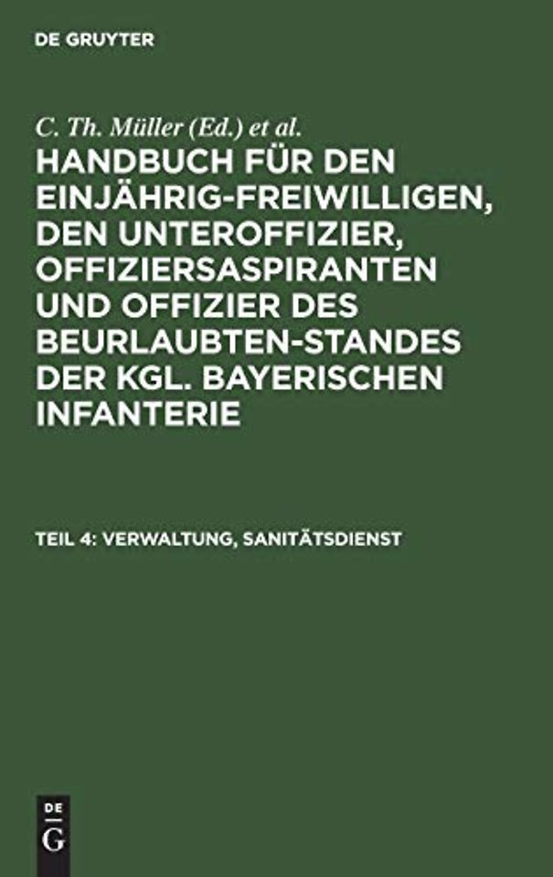 Verwaltung, Sanitätsdienst