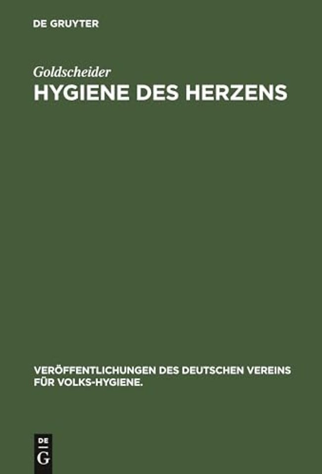 Hygiene des Herzens