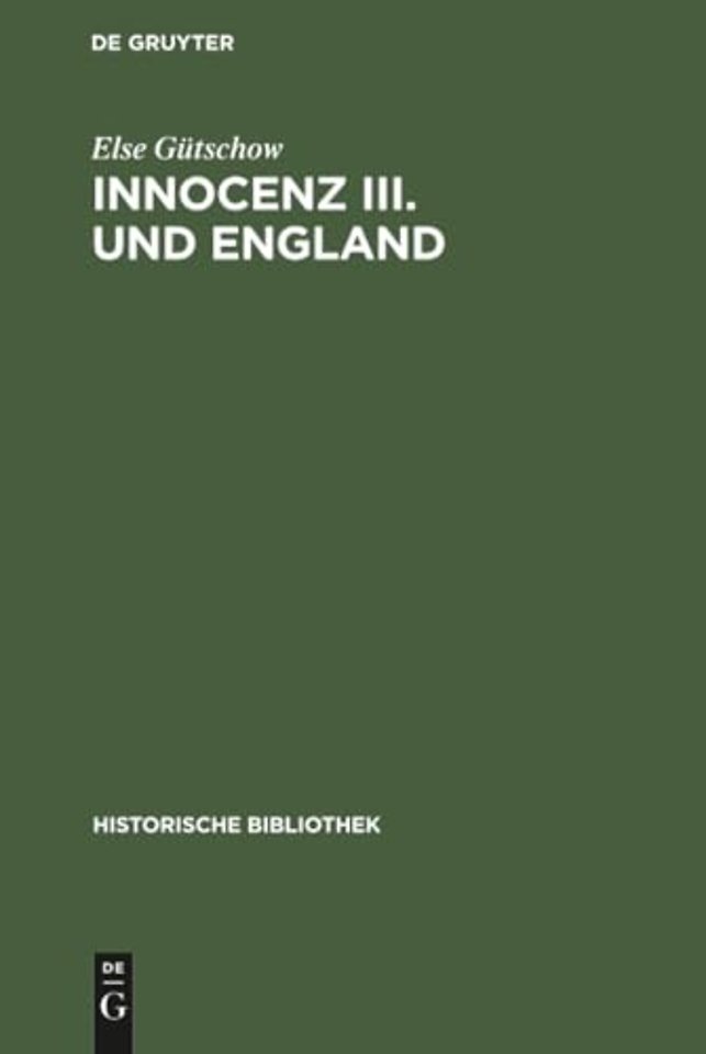 Innocenz III. und England