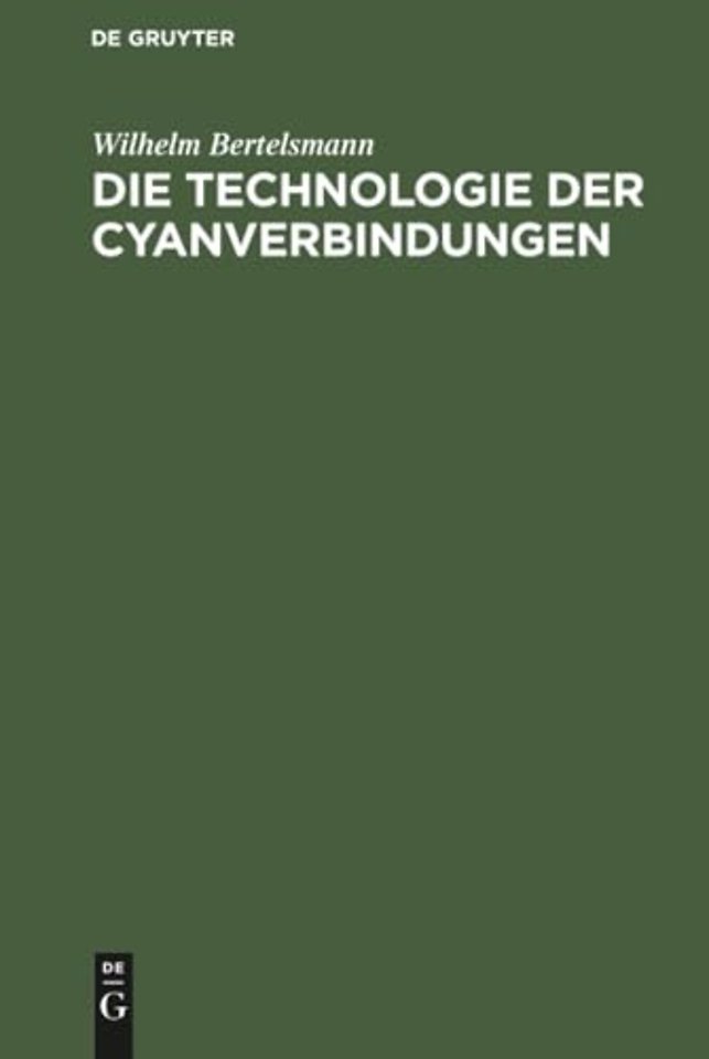 Die Technologie der Cyanverbindungen