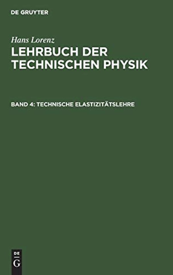 Technische Elastizitätslehre