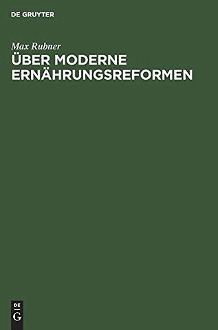 Über moderne Ernährungsreformen