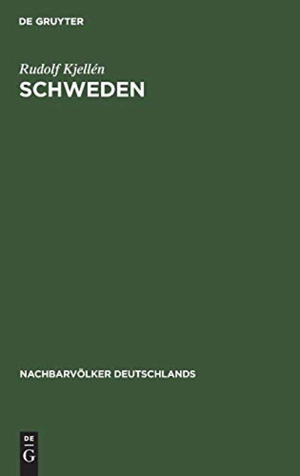 Schweden – Eine politische Monographie
