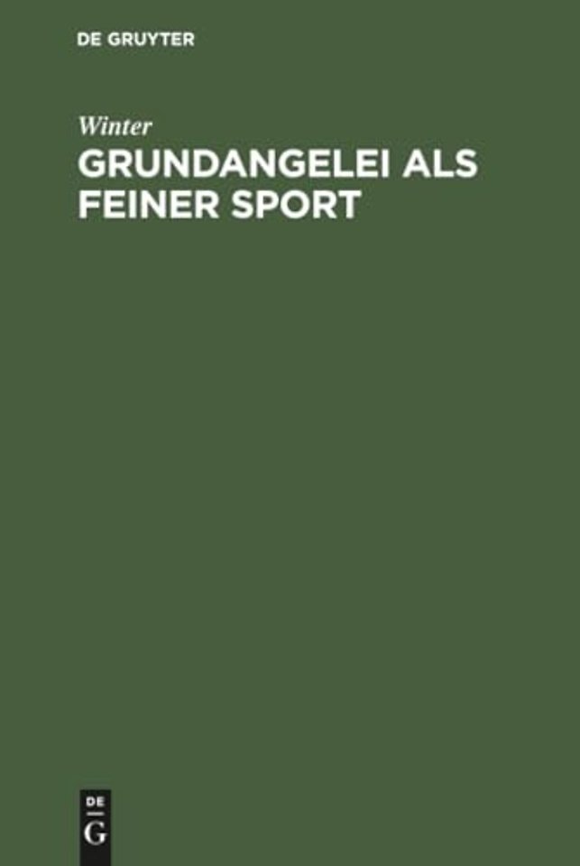 Grundangelei ALS Feiner Sport