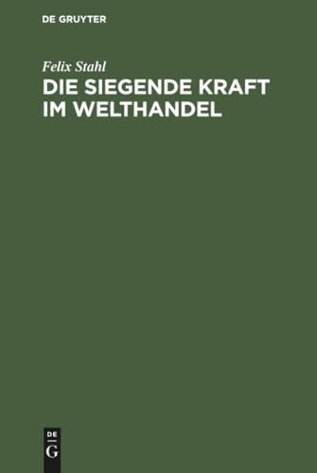 Die siegende Kraft im Welthandel – Ein Blick in die Zukunft für Kaufleute und Techniker