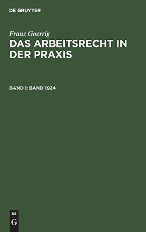 Band 1924