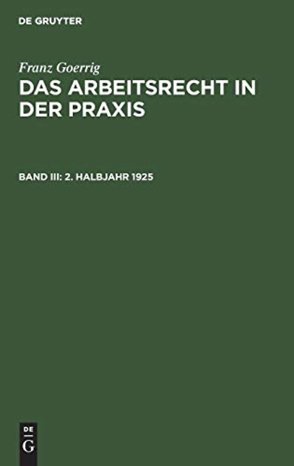 2. Halbjahr 1925