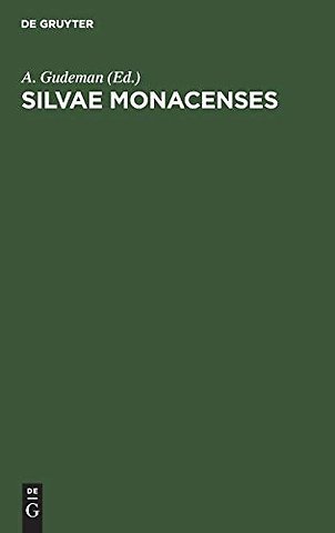 Silvae Monacenses – Festschrift zur 50jährigen Gründungsfeier des philologisch–historischen Vereins an der Universität München