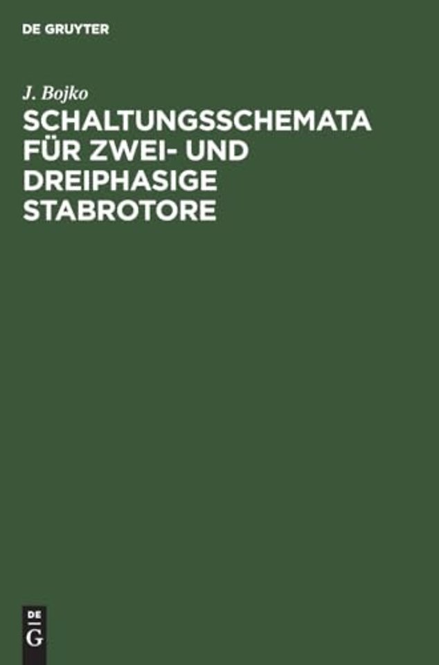 Schaltungsschemata für zwei– und dreiphasige Sta – Entwurf und Rekonstruktion