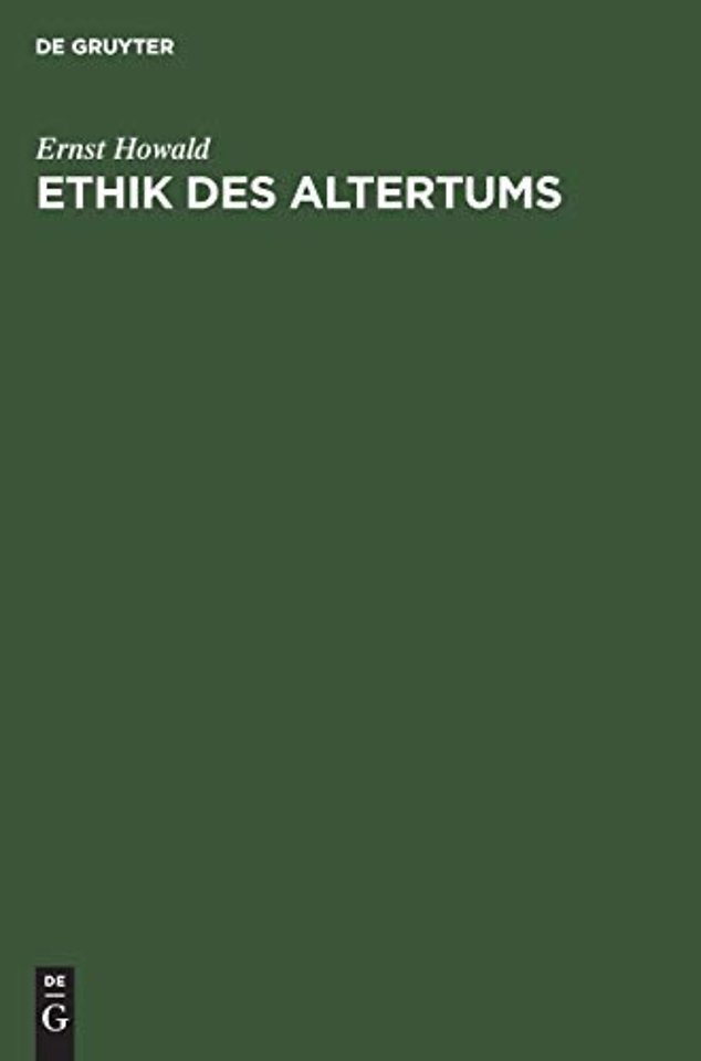 Ethik des Altertums