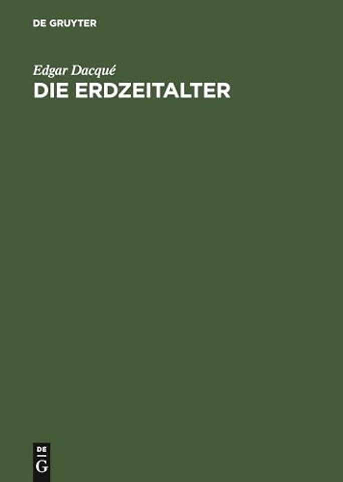 Die Erdzeitalter