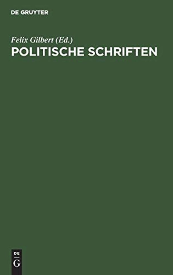 Politische Schriften