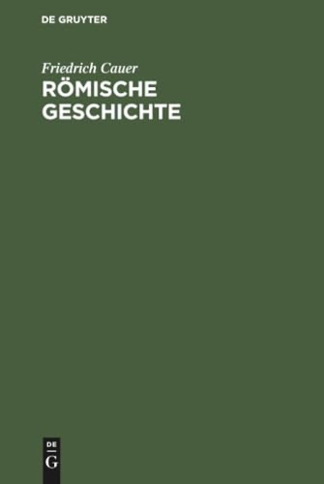 Romische Geschichte