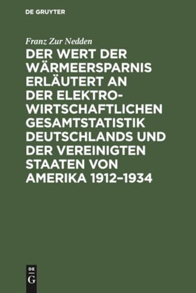 Der Wert der Wärmeersparnis erläutert an der ele – Ein betriebswirtschaftlicher Beitrag zur Kostendynamik