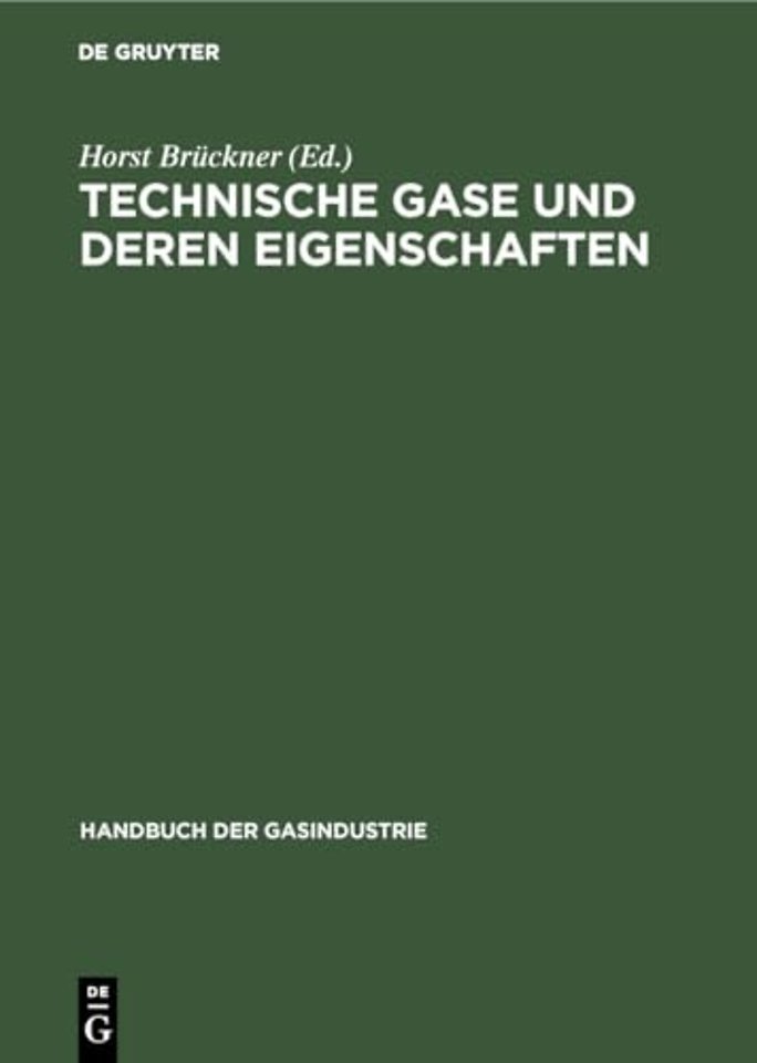 Technische Gase und deren Eigenschaften
